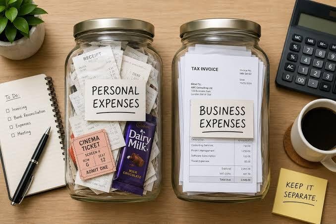 Learn how sole traders can separate business and personal expenses, organise receipts, manage bank accounts and simplify bookkeeping and tax reporting.